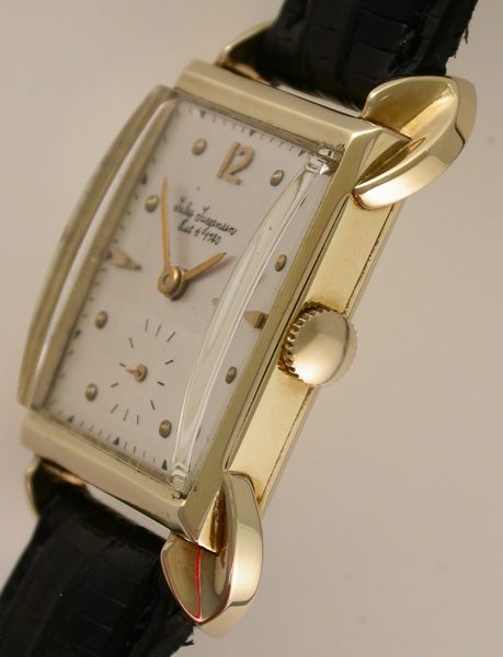1947 Jules Jurgensen 14k - The Antique Watch Company
